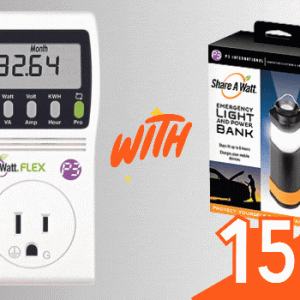 Kill A Watt + Share A Watt Emergency Light and Power Bank