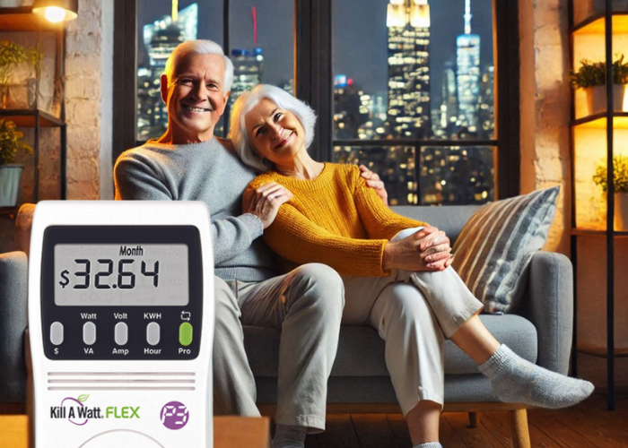 Elderly couple energy-saving device